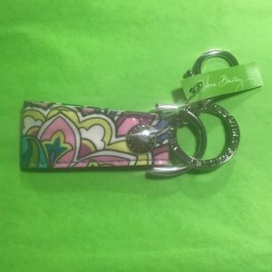 NWT! Vera Bradley loop keychain
